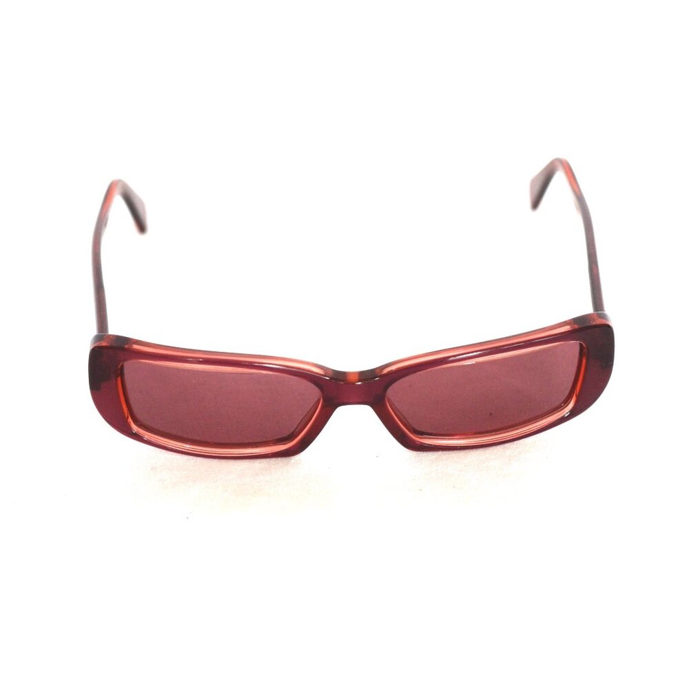 Anne Klein Vintage Small Frame Maroon Sunglasses - Italy